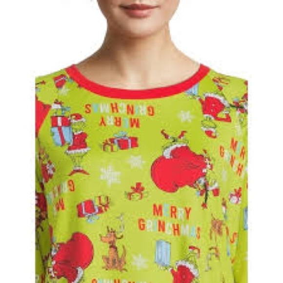 Grinch Christmas Pajamas 🎄🎅🤶 - Picture 1 of 6